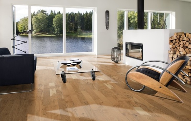 Kahrs Park Oak Engineered Wood Flooring, Lacquered, 125x10x1830mm Image 3