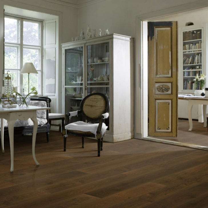 Kahrs Nouveau Tawny Oak Engineered Wood Flooring, Brushed, Matt Lacquered, 187x3.5x15mm Image 3