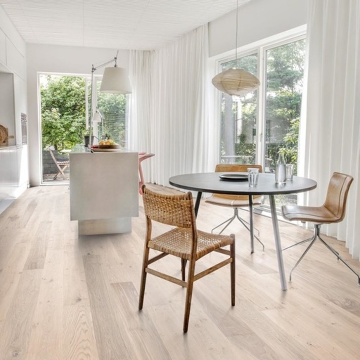 Kahrs Lux Sky Engineered Oak Flooring, Rustic, Brushed, Matt Lacquered, 187x3.5x15mm Image 2