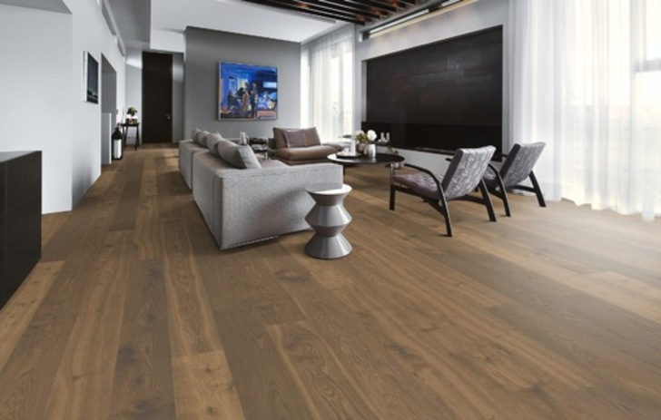 Kahrs Lux Terra Engineered Oak Flooring, Rustic, Brushed, Matt Lacquered, 187x3.5x15mm Image 2