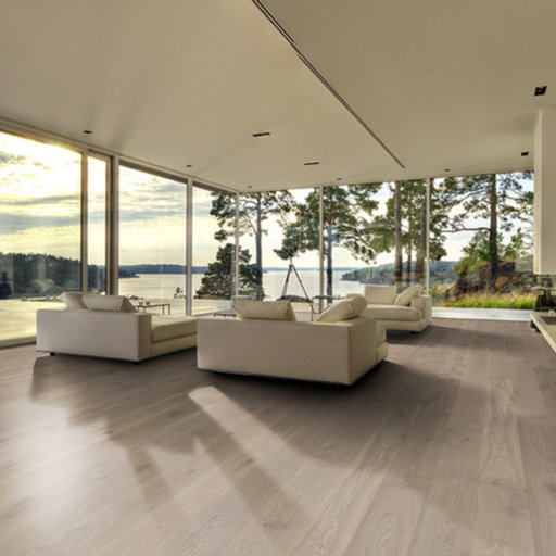 Kahrs Nouveau Gray Oak Engineered Flooring, Brushed, Matt Lacquered, 187x15x2420mm Image 3