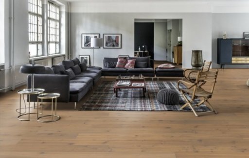 Kahrs Smaland Ydre Engineered Oak Flooring, Rustic, Brushed, Oiled, 187x3.5x15mm Image 2