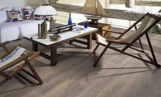 Kahrs Da Capo Dussato Oak Engineered Wood Flooring, Smoked, Brushed, Oiled, 190x3.5x15mm Image 2