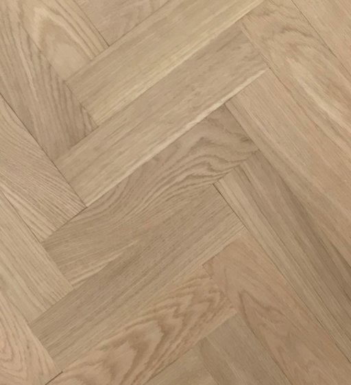 Tradition Classics Engineered Oak Parquet Flooring, Unfinished, Prime, 70x20x350mm Image 1