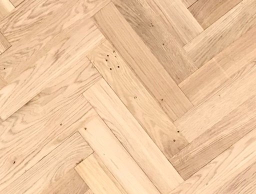 Tradition Classics Engineered Oak Parquet Flooring, Unfinished, Rustic, 70x20x350mm Image 1