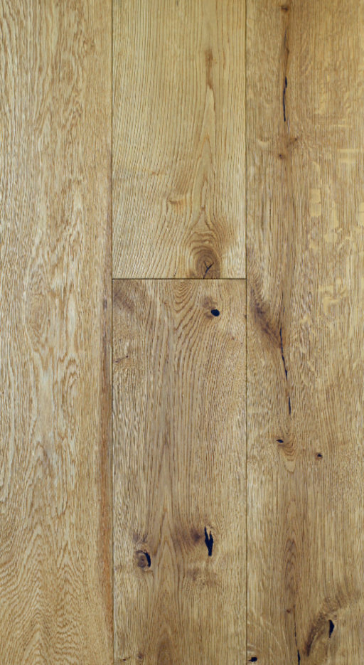 Tradition Classics Engineered Oak Flooring, Rustic, Brushed & Matt Lacquered, 190x20x1900mm Image 1