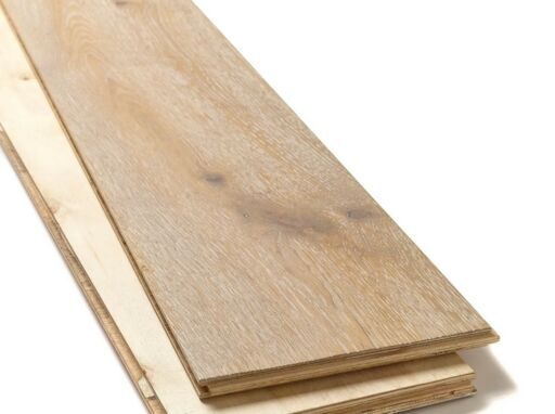 Blanko Budget Montilla, Engineered Oak Flooring, Deep Brushed & White Oiled, 190x15x1900mm Image 3