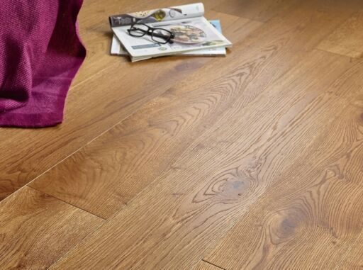 Blanko Budget Montilla, Engineered Oak Flooring, Smoked, Brushed & Lacquered, 190x15x1900mm Image 3