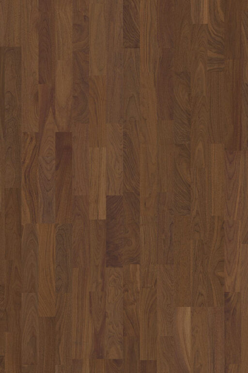 Boen Andante Walnut American Engineered 3-Strip Flooring, Matt Lacquered, 215x3x14mm Image 1