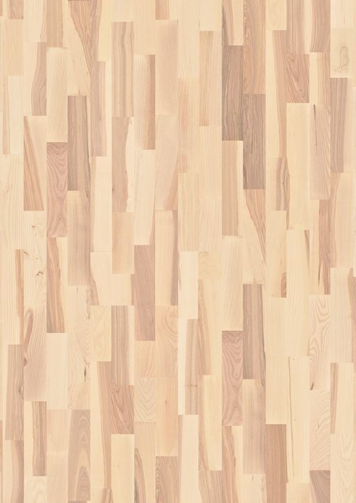 Boen Marcato Ash White Engineered 3-Strip Flooring, White Stained, Matt Lacquered, 215x14x2200mm Image 1