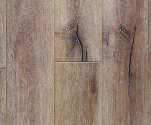 Chene Antique Distressed White Oiled Oak Engineered Flooring, 220x4x15mm Image 1