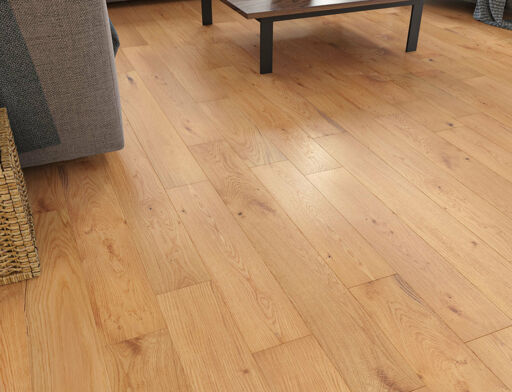 Abisko Engineered Oak Flooring, Rustic, Brushed & Oiled, RLx150x14mm Image 3