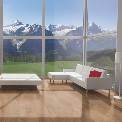 Chene Zermatt Oak Laminate Flooring, 12mm Image 1