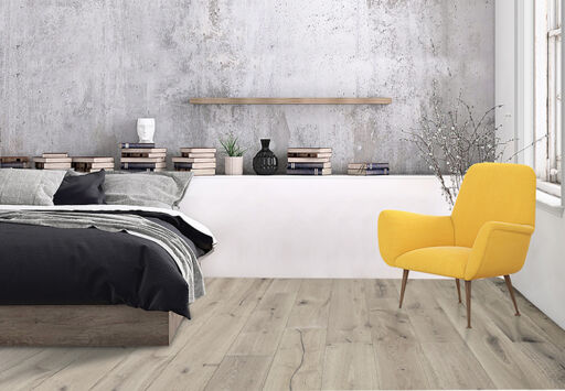 Chene Kensington Rustic Glaze Oak Engineered Flooring, Brushed & UV Oiled, 190x15x1900mm Image 1