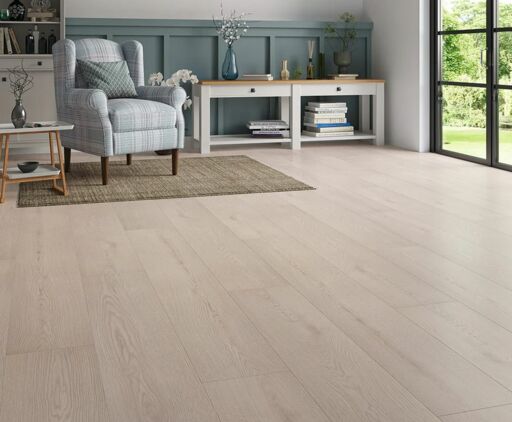 Dawnmist Oak Laminate Flooring, Smoky Grey, 197x8x1218mm Image 2