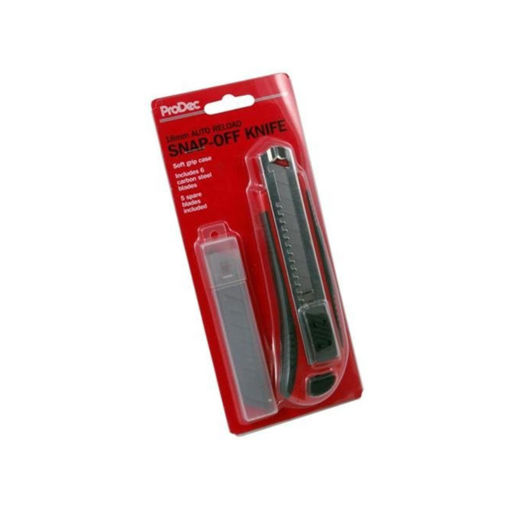 Duragrip Auto Load Snap Off Utility Knife, 18mm Image 1