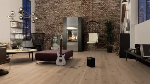 Boen Animoso Oak Engineered Flooring, Live Pure Lacquered, 14x181x2200mm Image 3