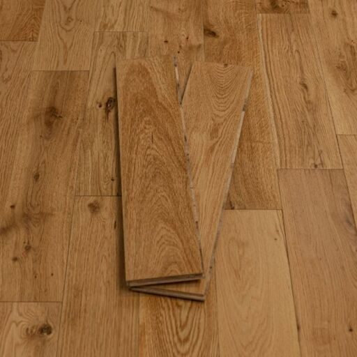 Evergreen Richmond Engineered Oak Flooring Natural, Lacquered, 125x18xRL Image 2