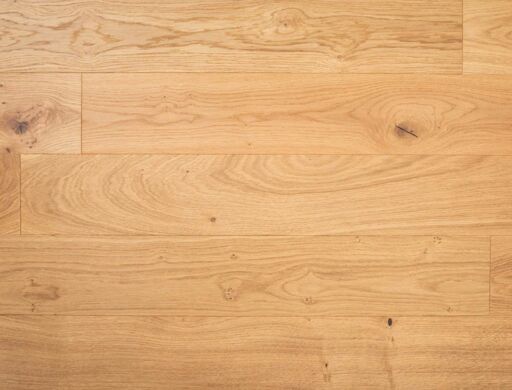 Faylora Engineered Oak Flooring, Natural, Brushed, Rustic, UV Oiled, 125x10xRLmm Image 1