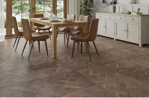 Leksand Versailles Engineered Oak Flooring, Rustic, Brushed, UV Oiled, 600x14x600mm Image 2
