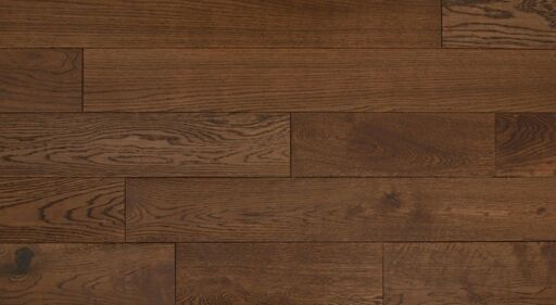 Holme Engineered Oak Flooring, Rustic, Brushed & Oiled, RLx125x14mm Image 1