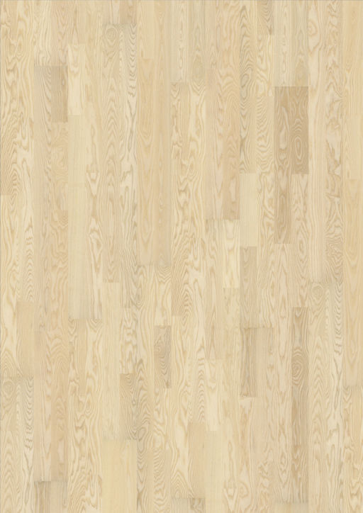 Kahrs Falsterbo Ash Engineered 2-Strip Wood Flooring, White, Matt Lacquered, 200x15x2423mm Image 1