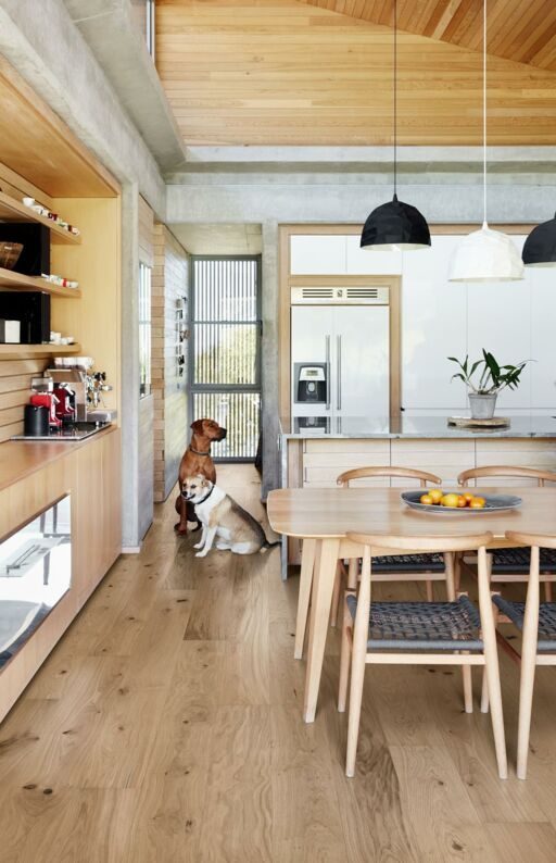 Kahrs Flora Oak Gentian Engineered Flooring, Rustic, Matt Lacquered, Brushed 187x13x2000mm Image 2