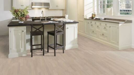 Kahrs Ground Oak Chalk Engineered 3-Strip Wood Flooring, Matt Lacquered, 188x13x2266mm Image 2