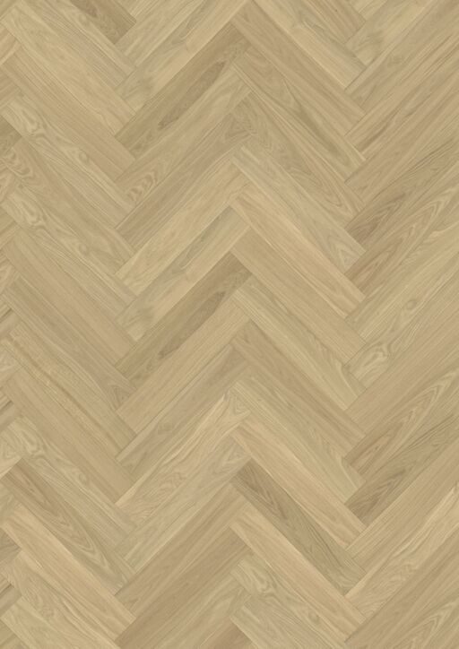 Kahrs Dim White Herringbone Engineered Oak Flooring, Prime, Oiled, 120x11x600mm Image 4