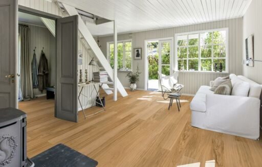 Kahrs Life Essentials Pure Oak Wide Engineered Flooring, Prime, Matt Lacquered 150x7x1810mm Image 4
