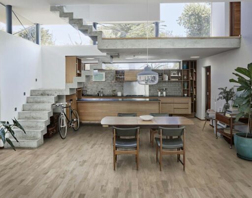 Kahrs Lumen Dim Engineered Oak Flooring, Brushed & Ultra Matt Lacquered, 200x15x2423mm Image 2