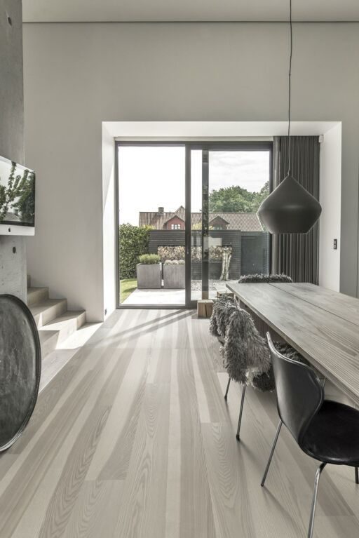 Kahrs Lux Stream Engineered Ash Flooring, Ultra Matt, Lacquered, 187x15x2420mm Image 4