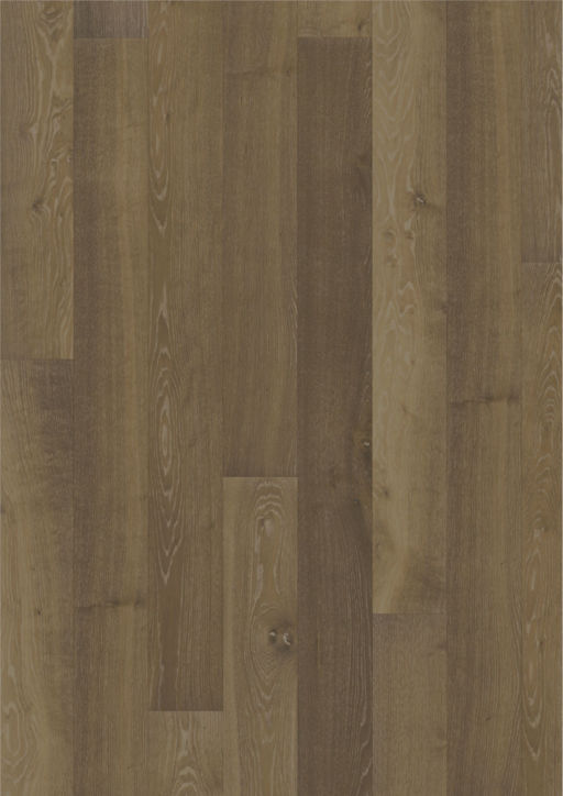Kahrs Nouveau Greige Oak Engineered 1-Strip Wood Flooring, Light Smoked, Brushed, Matt Lacquered, 187x3.5x15mm Image 1
