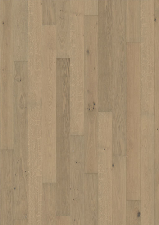 Kahrs Nouveau White Oak Engineered 1-Strip  Wood Flooring, Brushed, Matt Lacquered, 187x15x2420mm Image 1