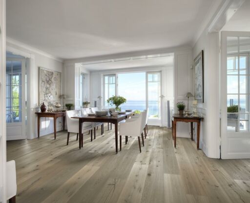 Kahrs Oak Chillon Engineered Oak Flooring, Rustic, Smoked, Brushed & Oiled, 305x18x2400mm Image 2