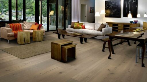 Kahrs Oak Chillon Engineered Oak Flooring, Rustic, Smoked, Brushed & Oiled, 305x18x2400mm Image 4