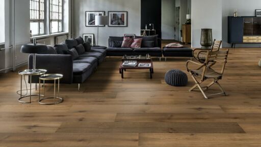 Kahrs Sanssouci Engineered Oak Flooring, Rustic, Smoked, Brushed & Oiled, 305x18x2400mm Image 3