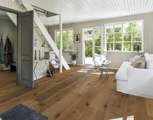 Kahrs Royal Sanssouci Engineered Oak Flooring, Rustic, Smoked, Brushed & Oiled, 305x18x2400mm Image 3