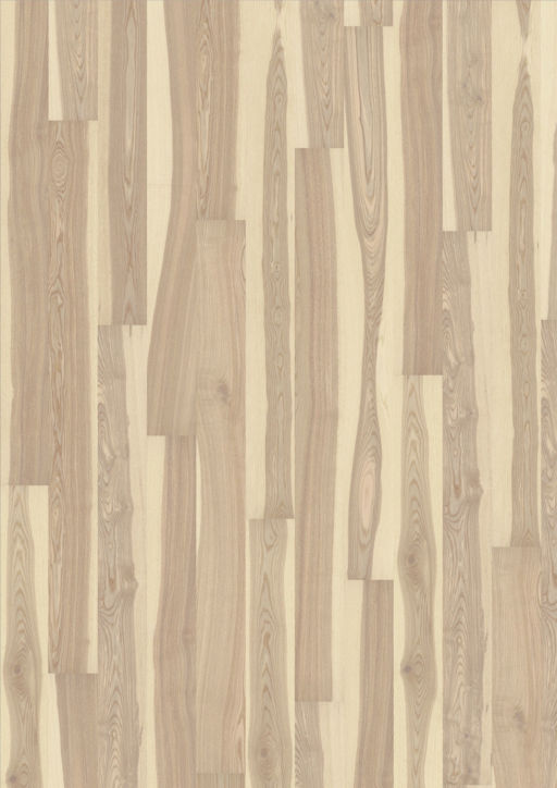 Kahrs Sandvig Ash Engineered 1-Strip Wood Flooring, White, Matt Lacquered, 187x15x2420mm Image 1