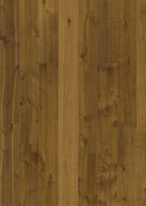Kahrs Smaland Sevede Engineered Oak Flooring, Smoked, Rustic, Brushed, Oiled, 187x3.5x15mm Image 1