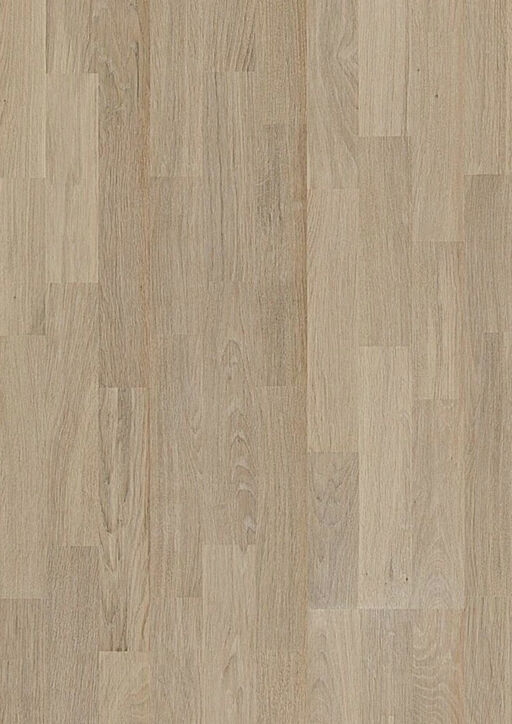 Kahrs Sorrento Oak Engineered 3-Strip Wood Flooring, White, Matt Lacquered, 200x15x2423mm Image 1