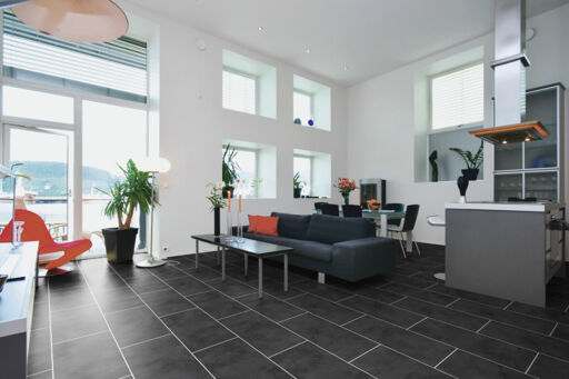 Luvanto Design Tiles Black Slate Luxury Vinyl Flooring, 305x2.5x305mm Image 2