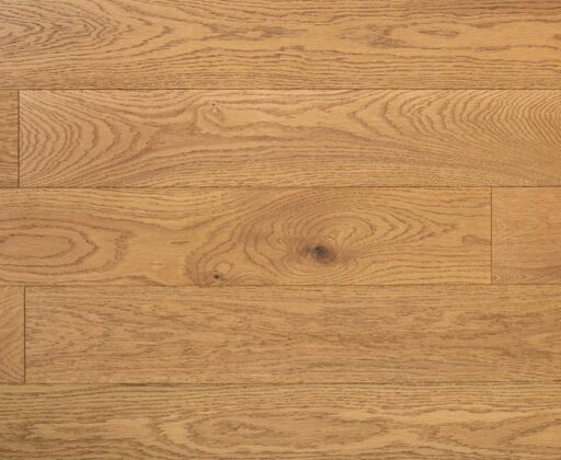 Mirathil Engineered Oak Flooring, Golden, Brushed, Rustic, UV Lacquered, 125x10xRLmm Image 1