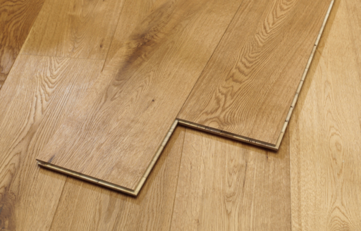 Tradition Oak Engineered Flooring, Classic, Brushed, Oiled, 190x14x1900mm Image 4