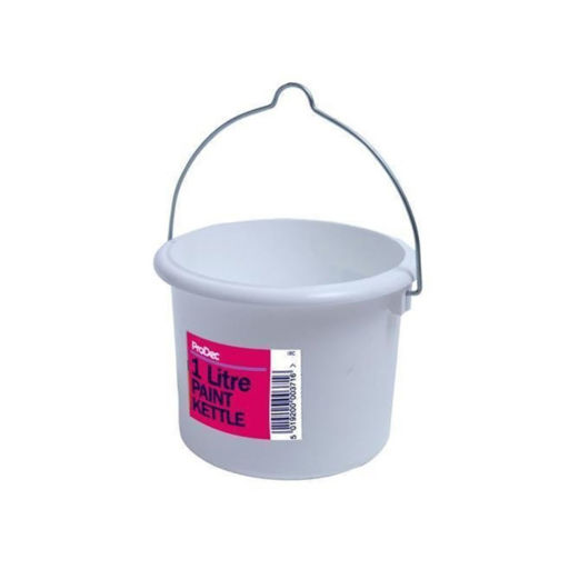 Plastic Paint Can with Lid, 1L Image 1
