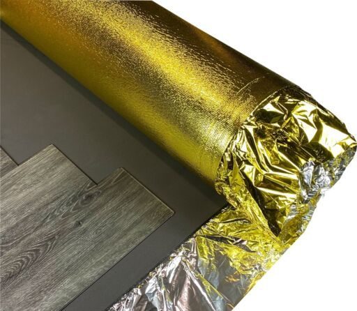 Professional Gold Wood&Laminate Underlay, 7mm, 7.5sqm Image 1