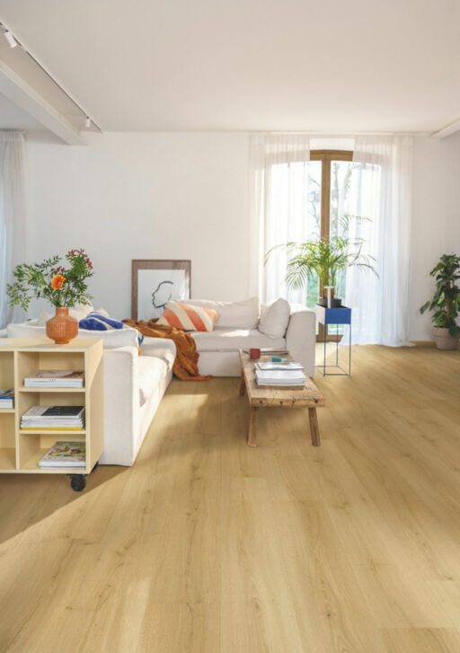 QuickStep Alpha Bloom, Brushed Oak Honey Vinyl Flooring, 209x6x1494mm Image 2