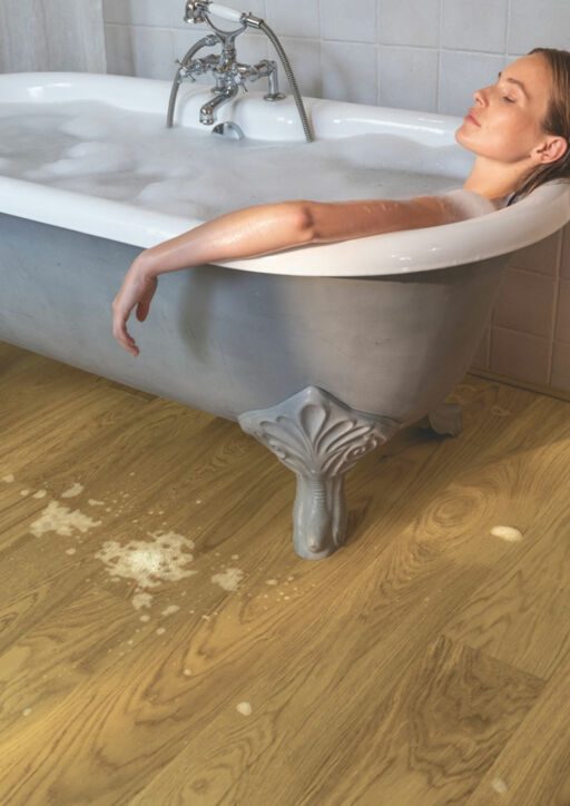 QuickStep Cascada Toffee Brown Engineered Flooring, Natural, Extra Matt Lacquered, 190x13x1820mm Image 4