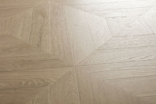 QuickStep Impressive Patterns, Chevron Oak Taupe Laminate Flooring, 8mm Image 6
