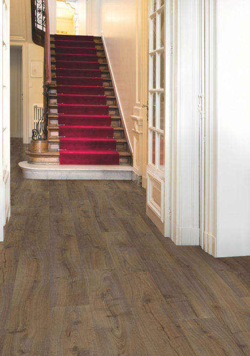QuickStep LARGO Cambridge Oak Dark Planks Laminate Flooring 9.5mm Image 2